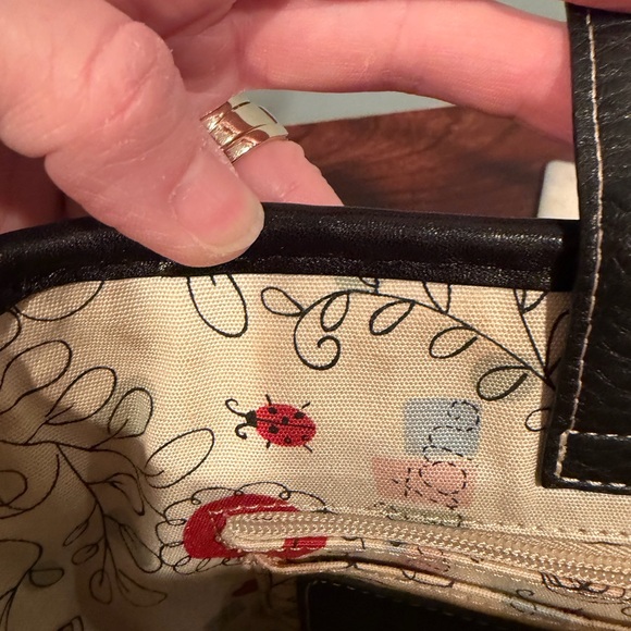 Brighton Straw Woven shoulder/crossbody Bag - Picture 7 of 13